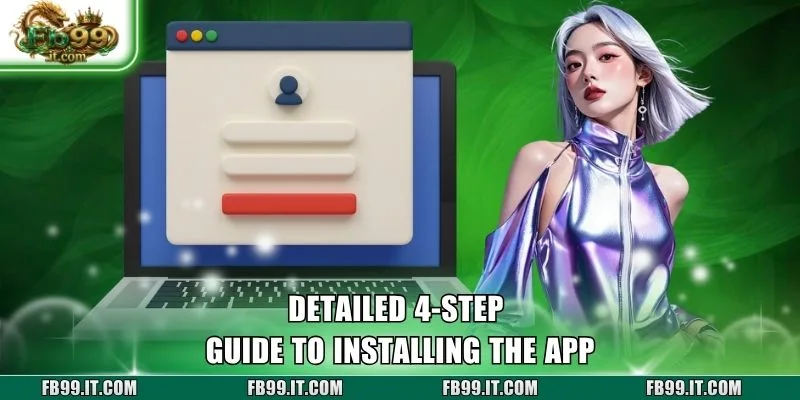 Detailed 4-step guide to installing the app