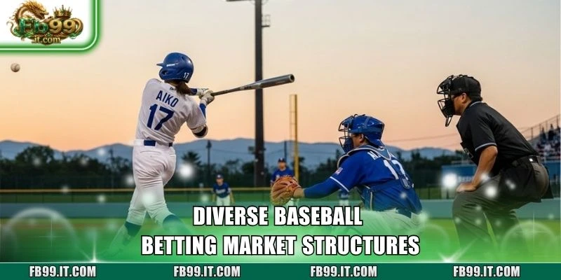 Diverse Baseball betting market structures