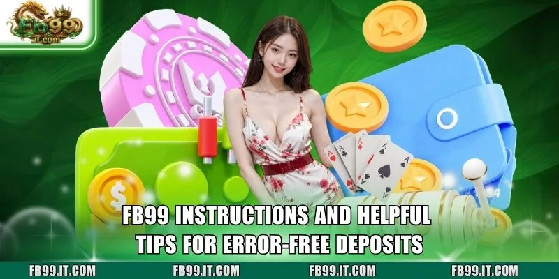 FB99 instructions and helpful tips for error-free deposits