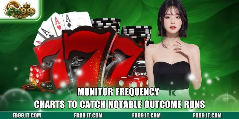 Monitor frequency charts to catch notable outcome runs