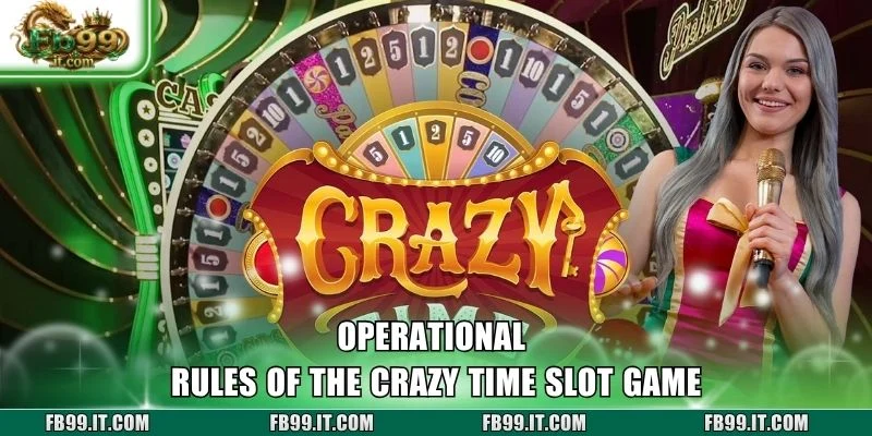 Operational rules of the Crazy Time slot game