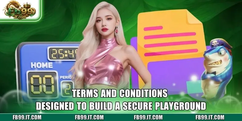 Terms and conditions designed to build a secure playground